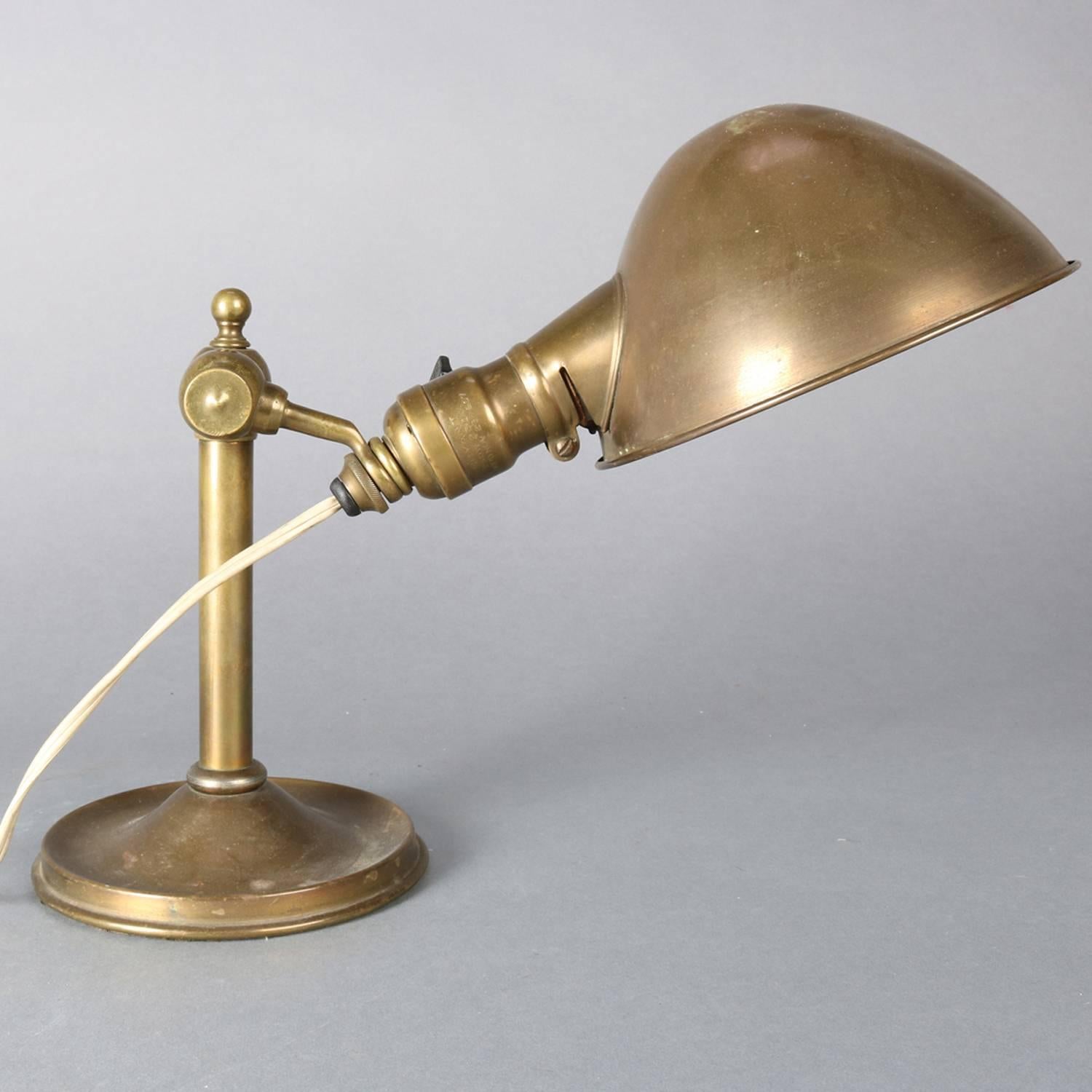 bradley & hubbard table lamp