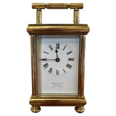 Antique Brass Carriage Clock, 19th Century