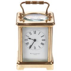 Antique Brass Carriage Clock