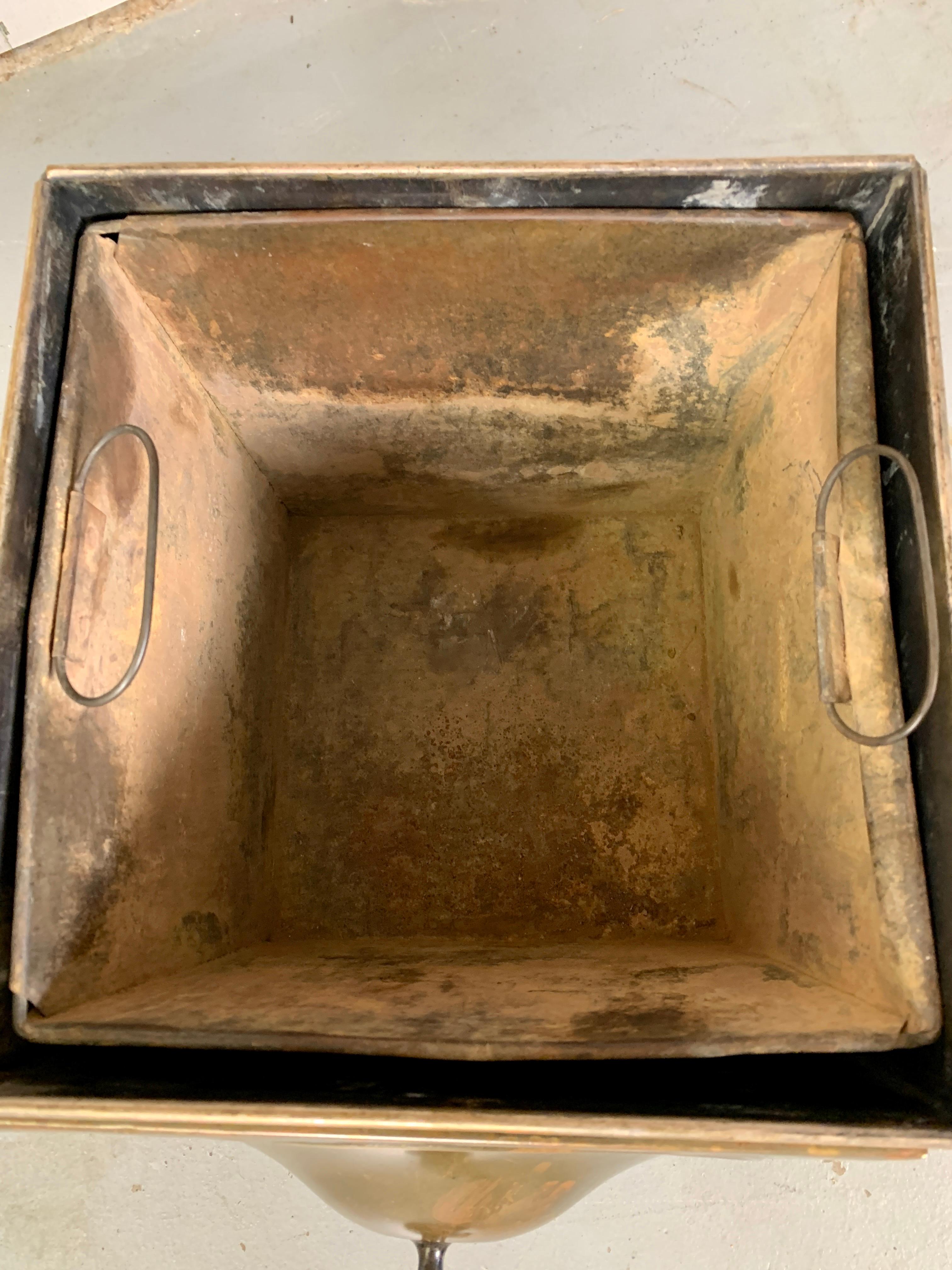 Antique Brass Coal Bucket For Sale 2