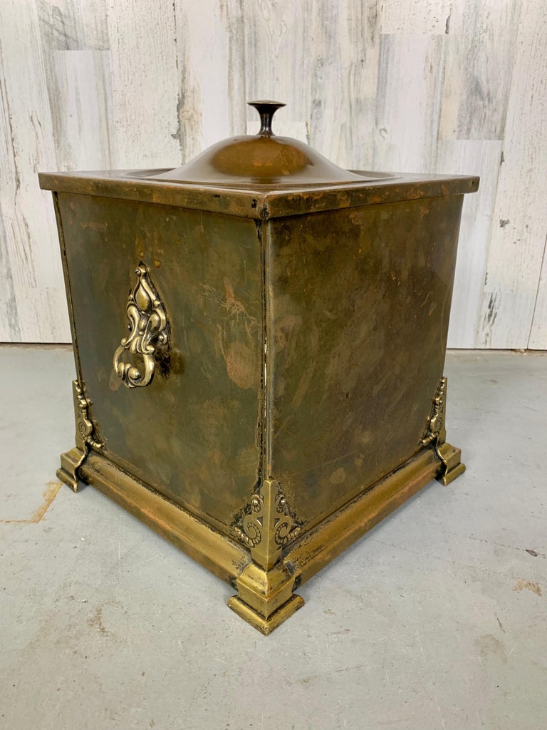 Antique Brass Coal Bucket For Sale at 1stDibs | old coal buckets for sale, vintage  coal bucket, antique coal buckets