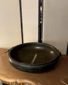 Antique Brass Containers with Classic Handles