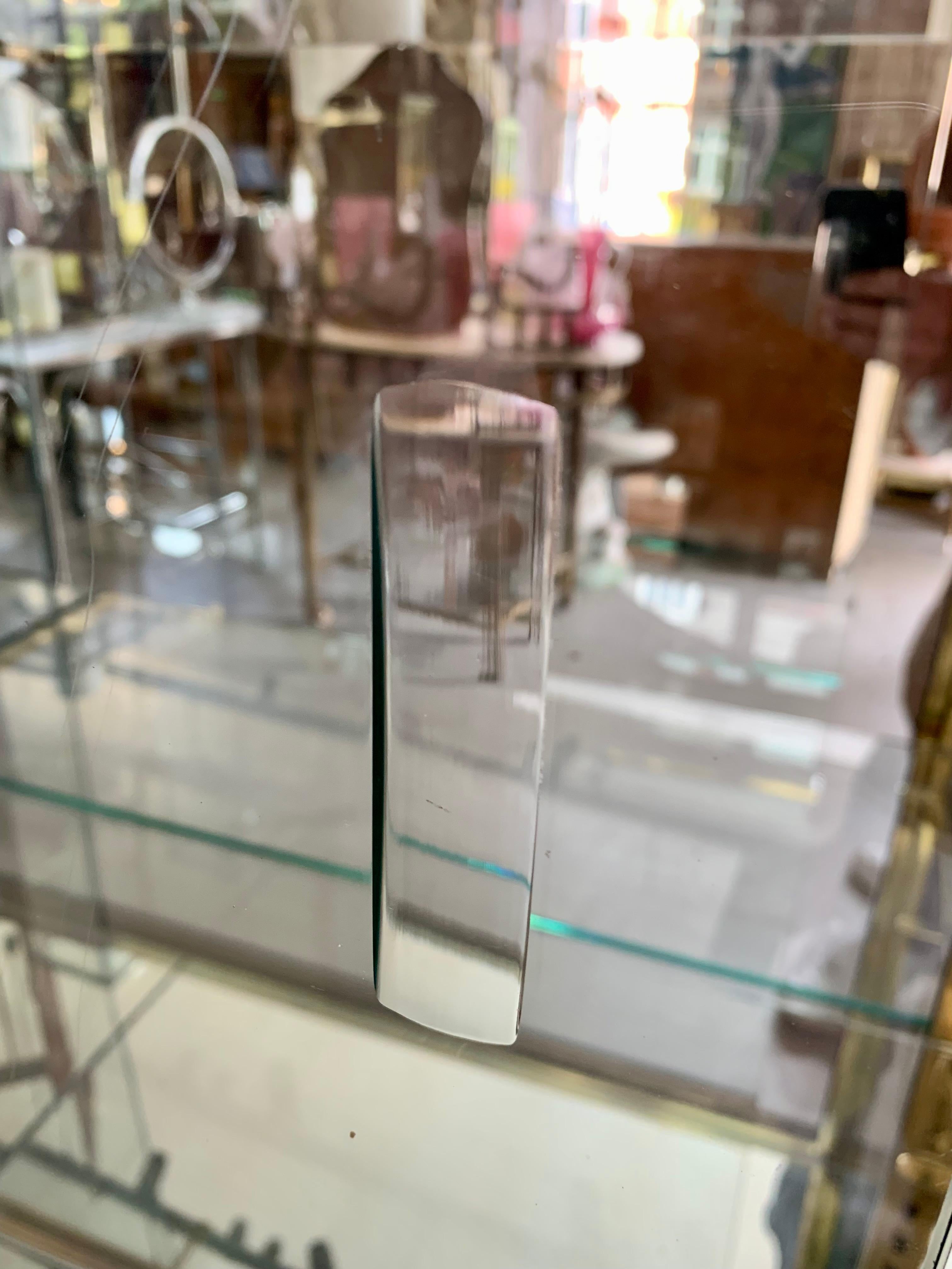 Vitrina de latón antiguo - Vitrine 10