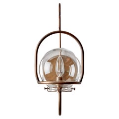 Antique Brass Emil Lantern - Small - Indoor Use