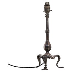 Antique Brass Faraday & Son Pullman Carriage Desk Table Lamp, c.1920