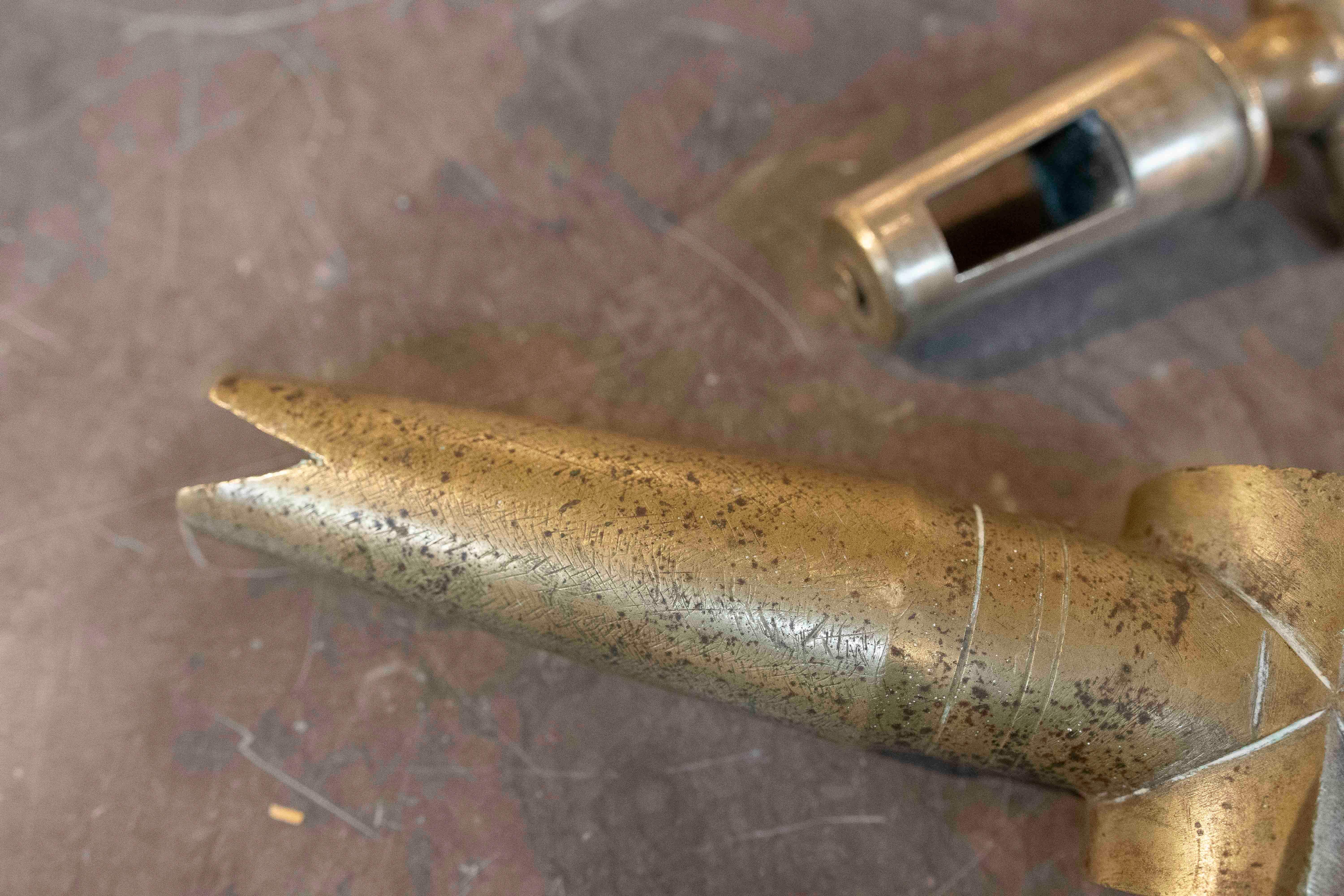 Rubinetto in ottone antico con ugello speciale e chiave a T in vendita 10