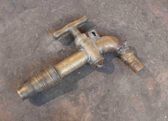 Antique Brass Faucet with Thread and Angle Outlet