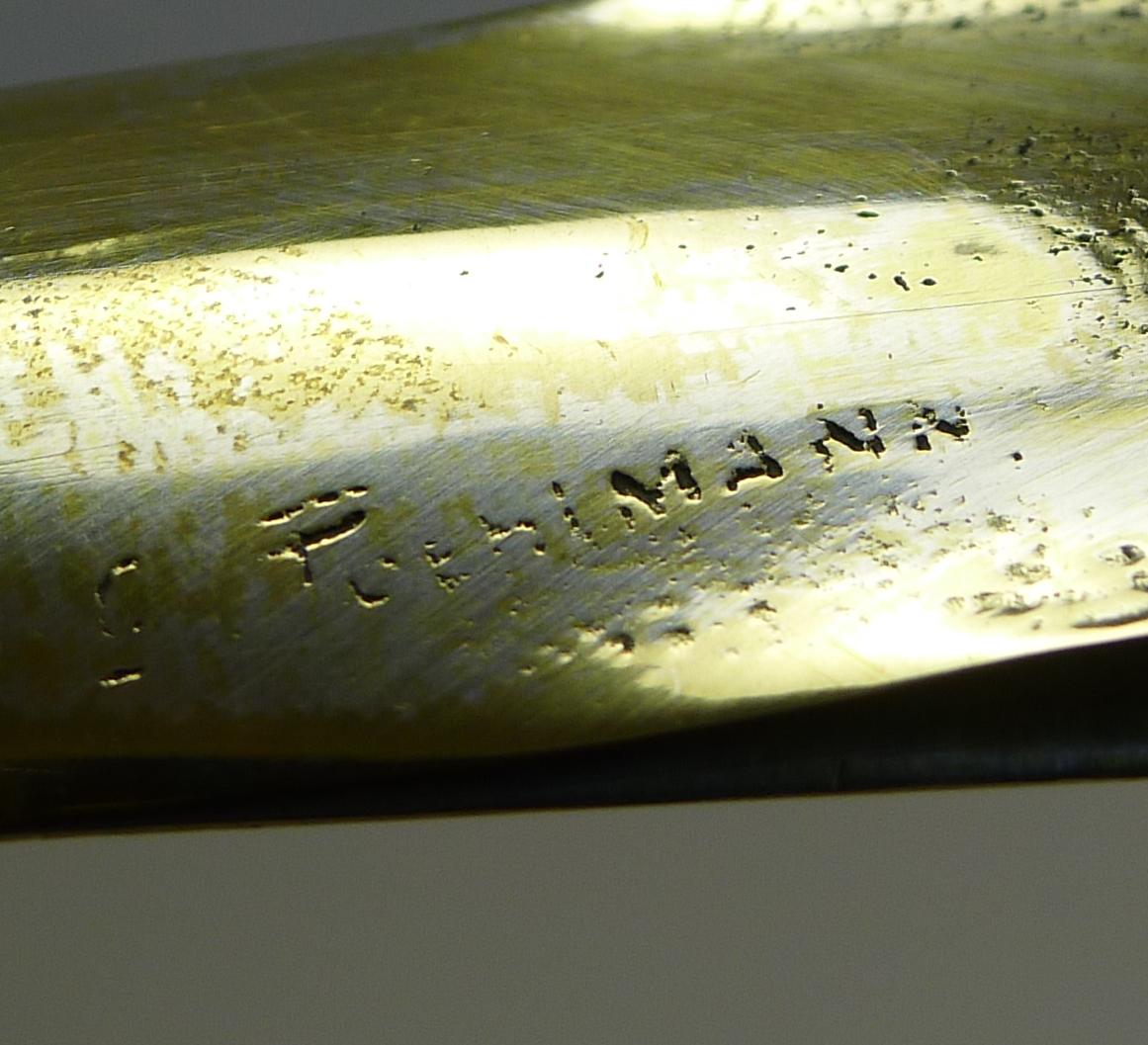 antique brass letter opener