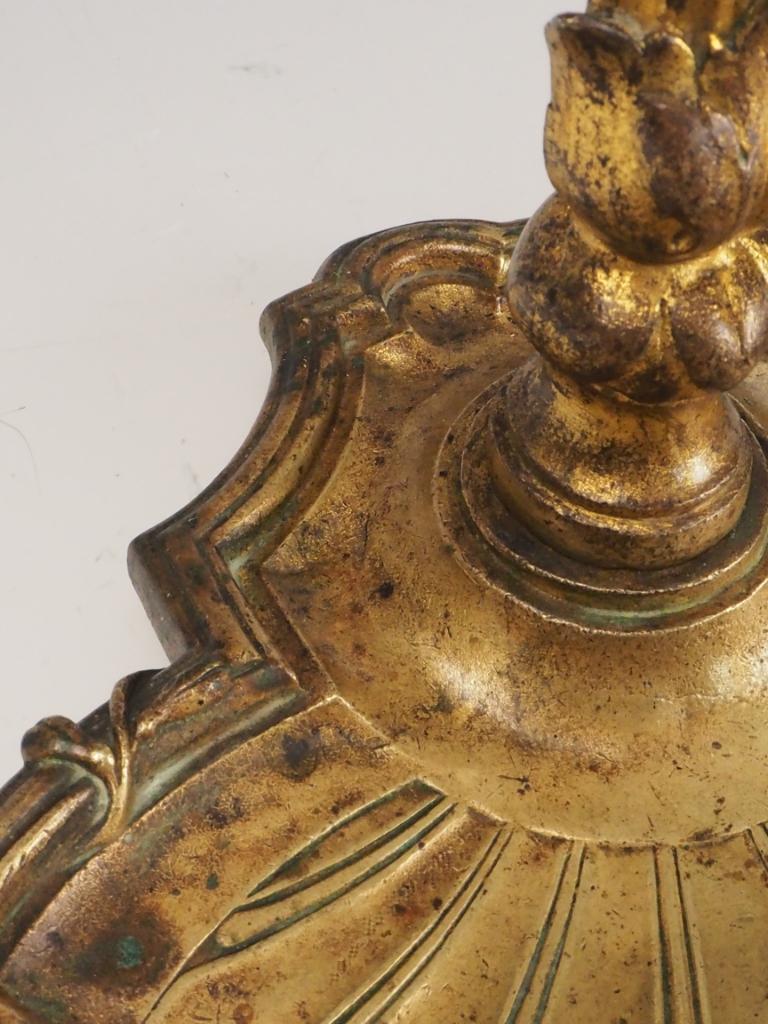 Antique Brass Fireside Tool Stand  Ornate Victorian Hearth Accessory For Sale 12
