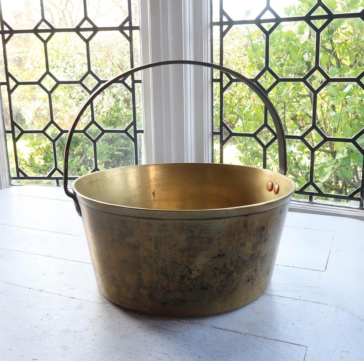 Antique Brass Jam Pan. English 19th Century For Sale 2