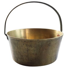 Antique Brass Jam Pan. English 19th Century