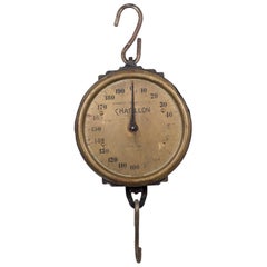 Antique Brass Milk Scale, circa 1920s