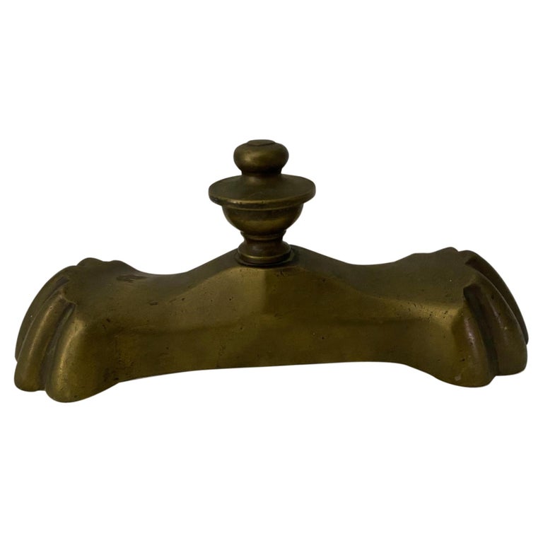 Antique Brass Paper Weight For Sale at 1stDibs