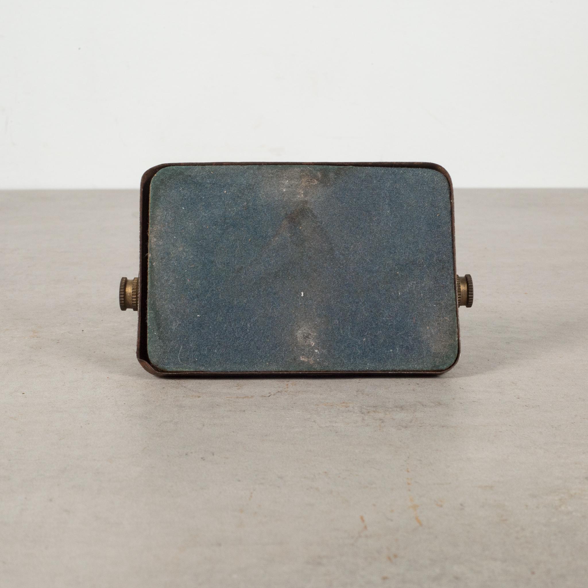 Antique Brass Park Sherman Perpetual Desk Calendar c 1920 at 1stDibs
