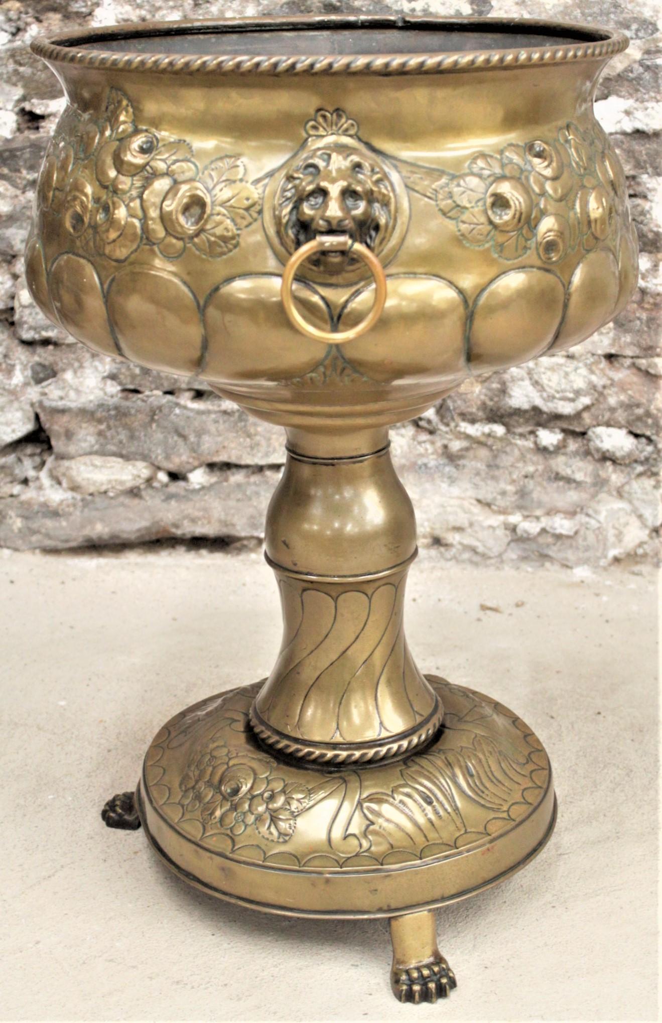 antique bronze planters