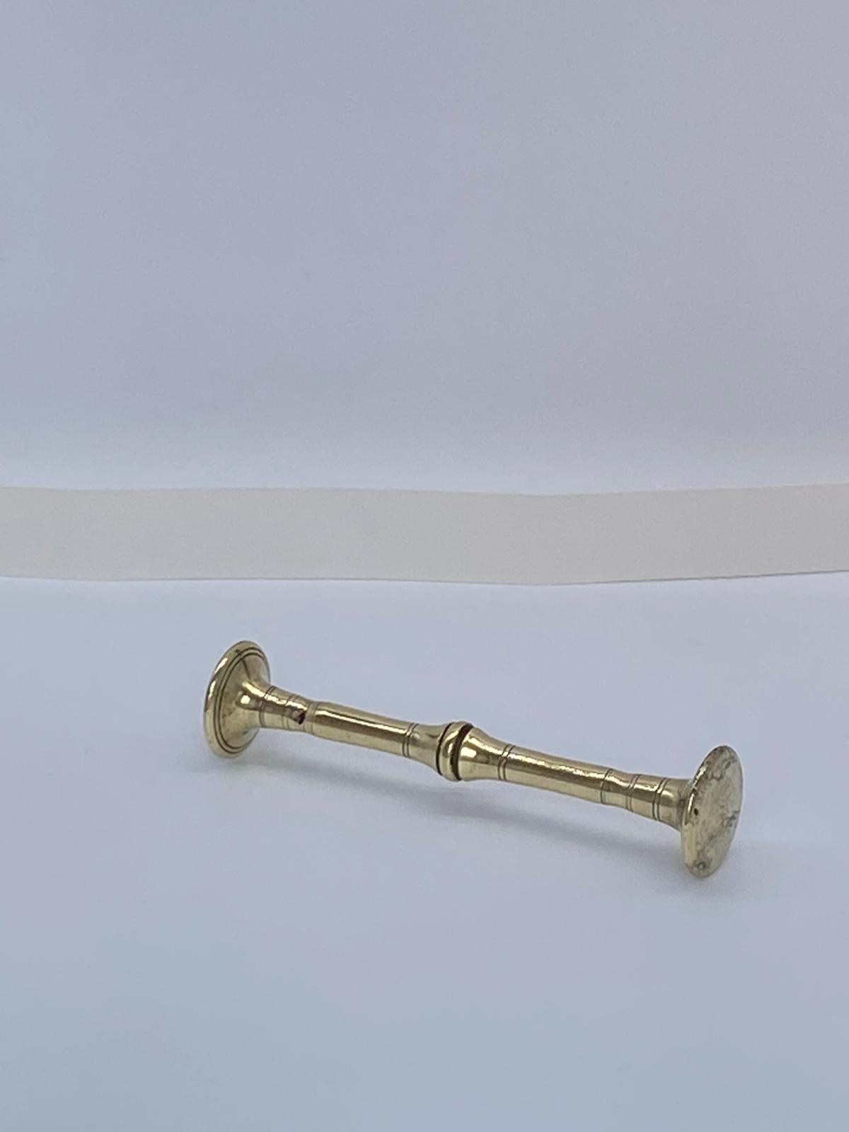 Antique Brass Pestle & Mortar C.1860 For Sale 2