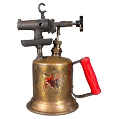 Antique Brass Plumber's Blowtorch c.1920