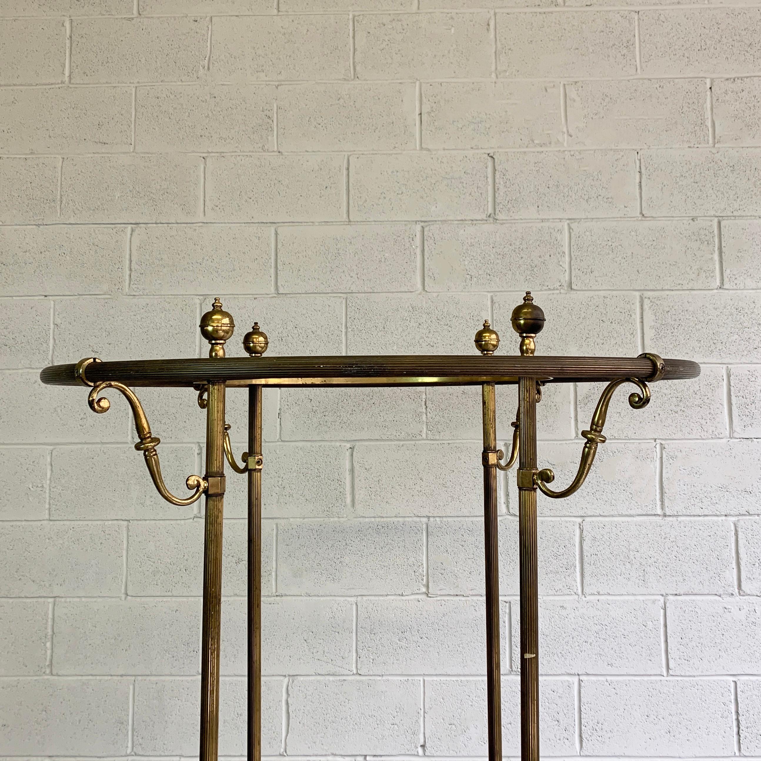 antique garment rack