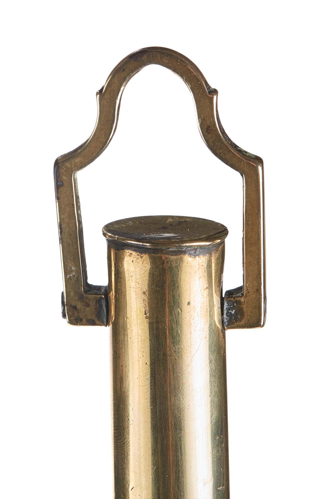 Victorian Antique Brass Salters Clockwork Roasting Jack
