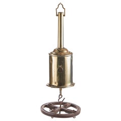 Antique Brass Salters Clockwork Roasting Jack