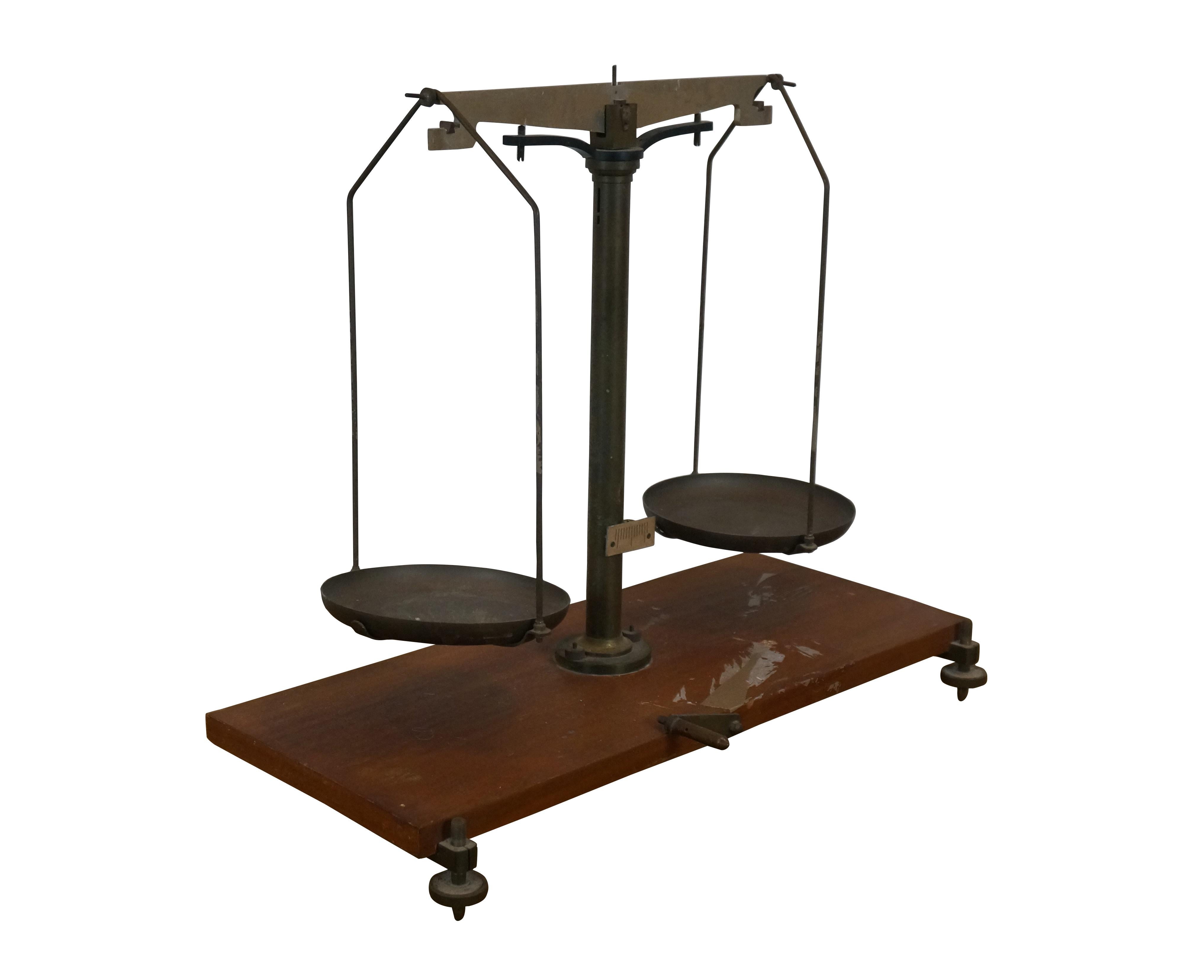 Antique Brass Scientific Pharmacy Apothecary Pan Balance Scale 19