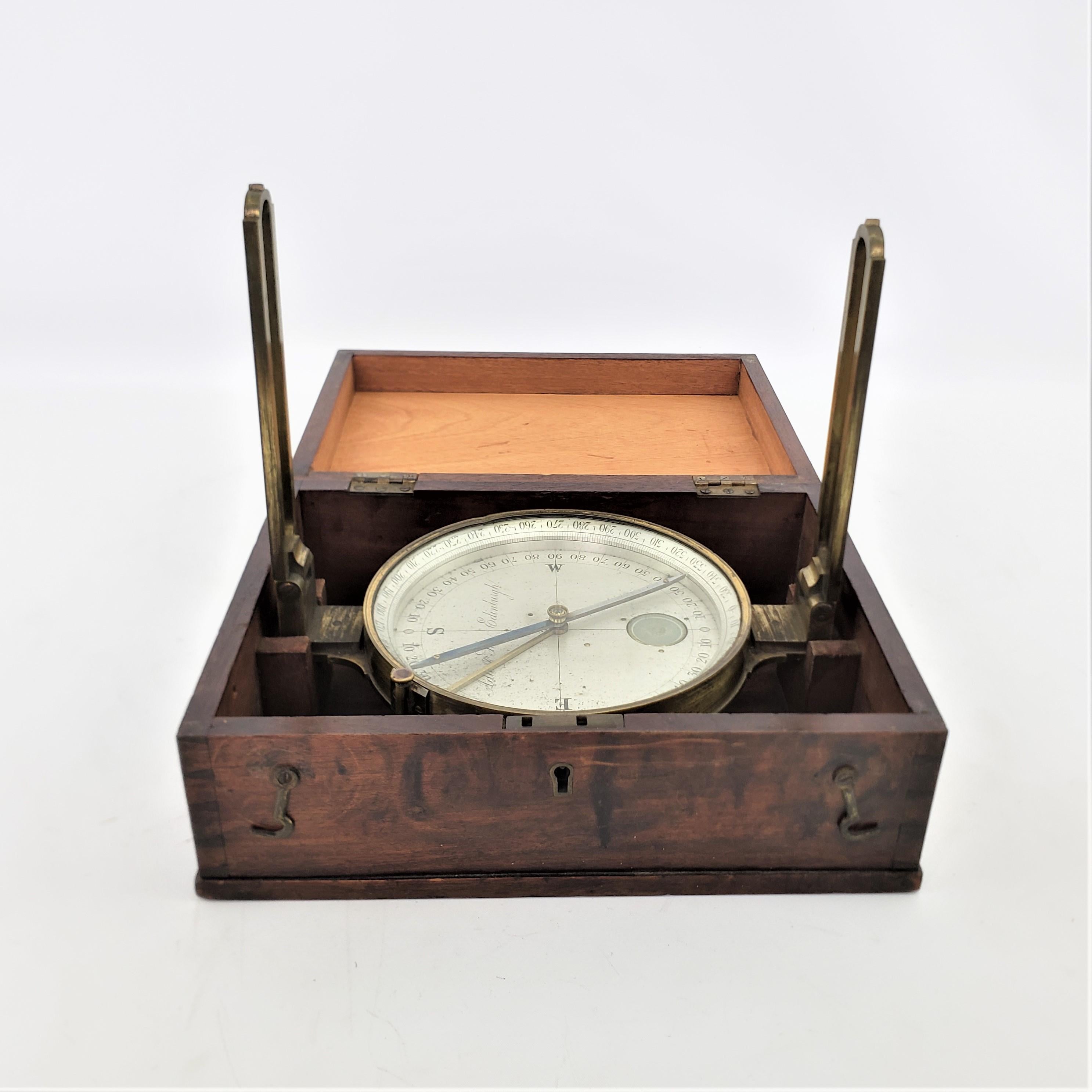 antique surveyors compass