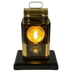 Used Brass Ship’s Cabin Lantern by Porter