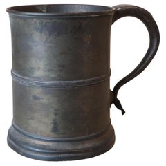 Antique Brass Tankard. English Georgian. C.1780
