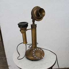 Antique Brass Telephone