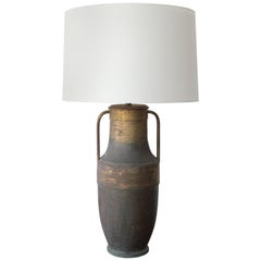 Antique Brass Vase Table Lamp