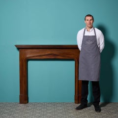 Antique Bratt Colbran Edwardian Style Oak Fireplace