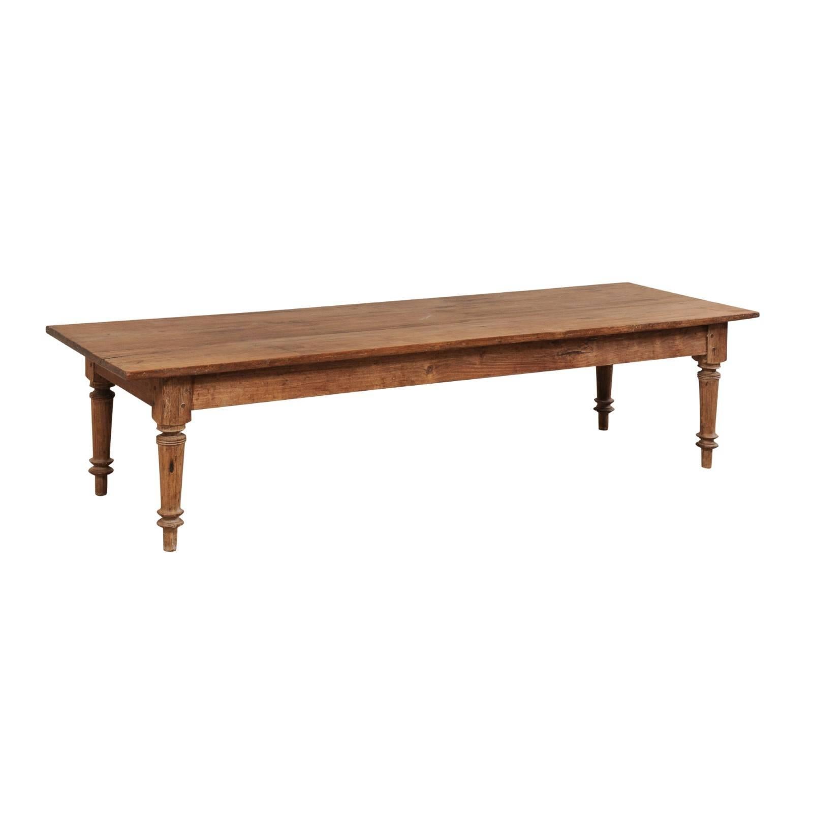 Antique Brazilian Wood Table or Bench from the Early 20th Century