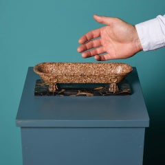 Antique Breccia Marble Grand Tour Model of a Roman Bath