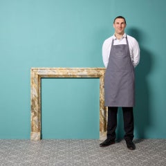 Antique Breche Marble Fire Mantel