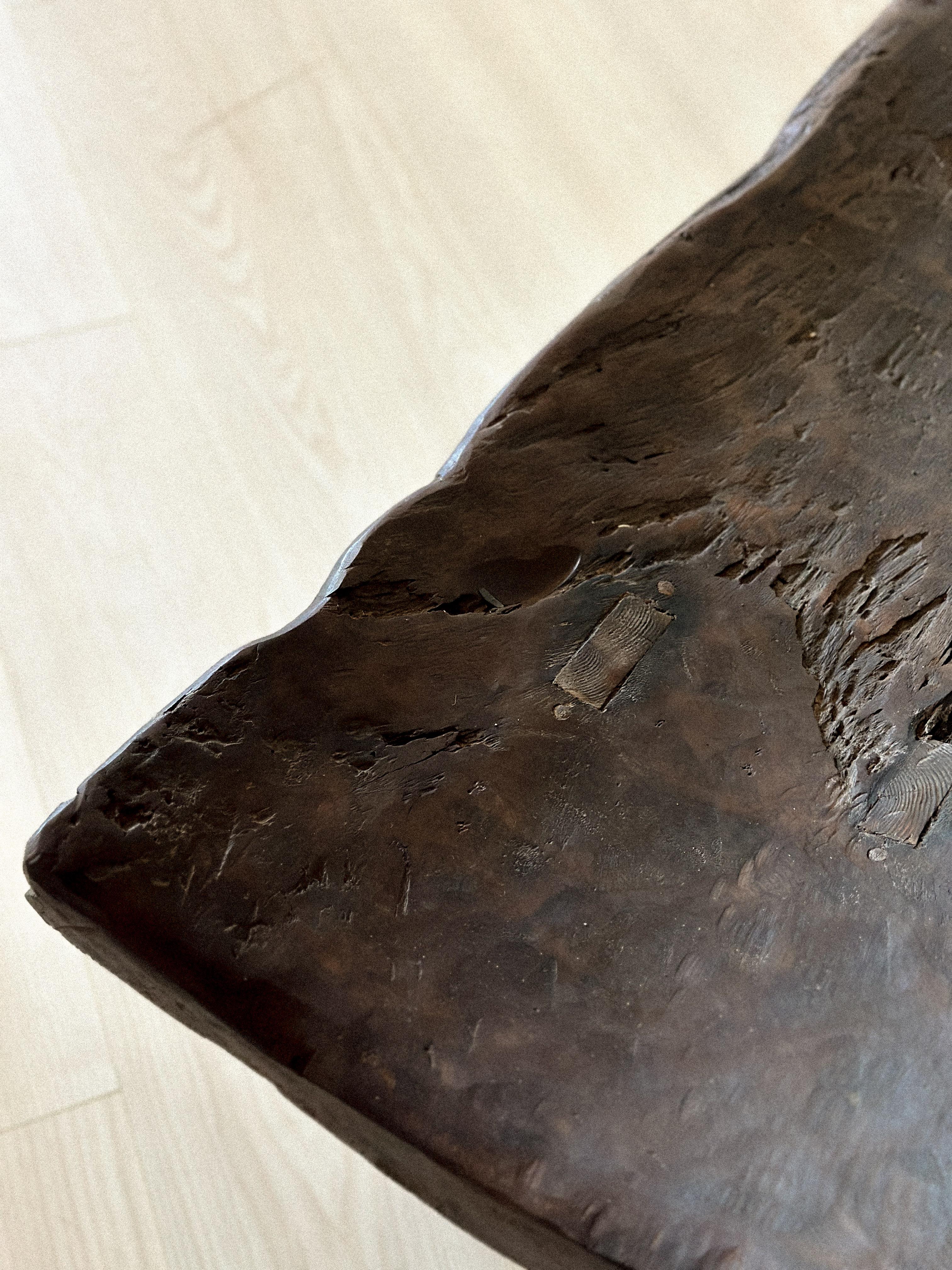 Banc de mariage ancien scandinave Wabi Sabi, c  1600s en vente 3