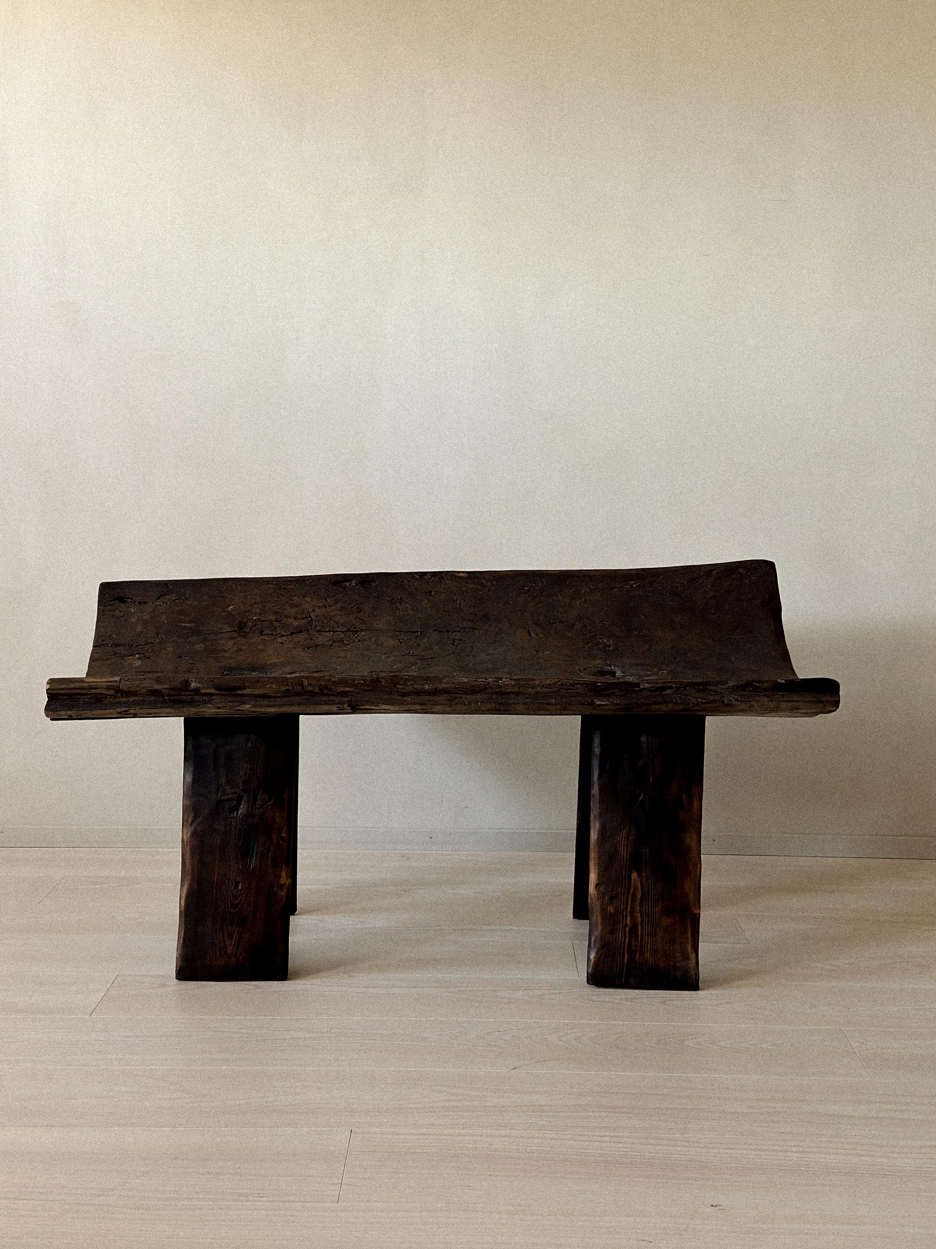 Banc de mariage ancien scandinave Wabi Sabi, c  1600s en vente 6