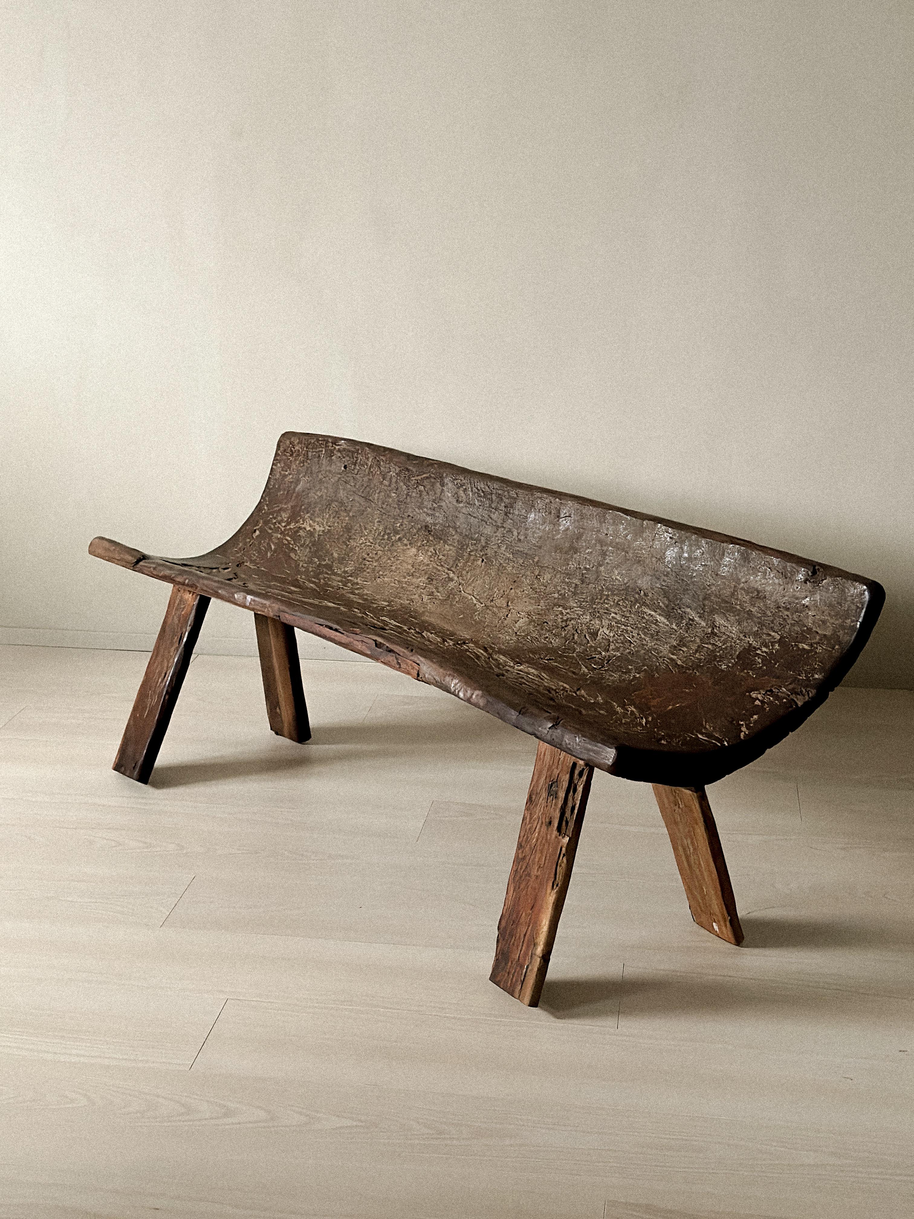 Antike Brautbank, skandinavische Wabi Sabi, ca.  1600s (Norwegisch) im Angebot