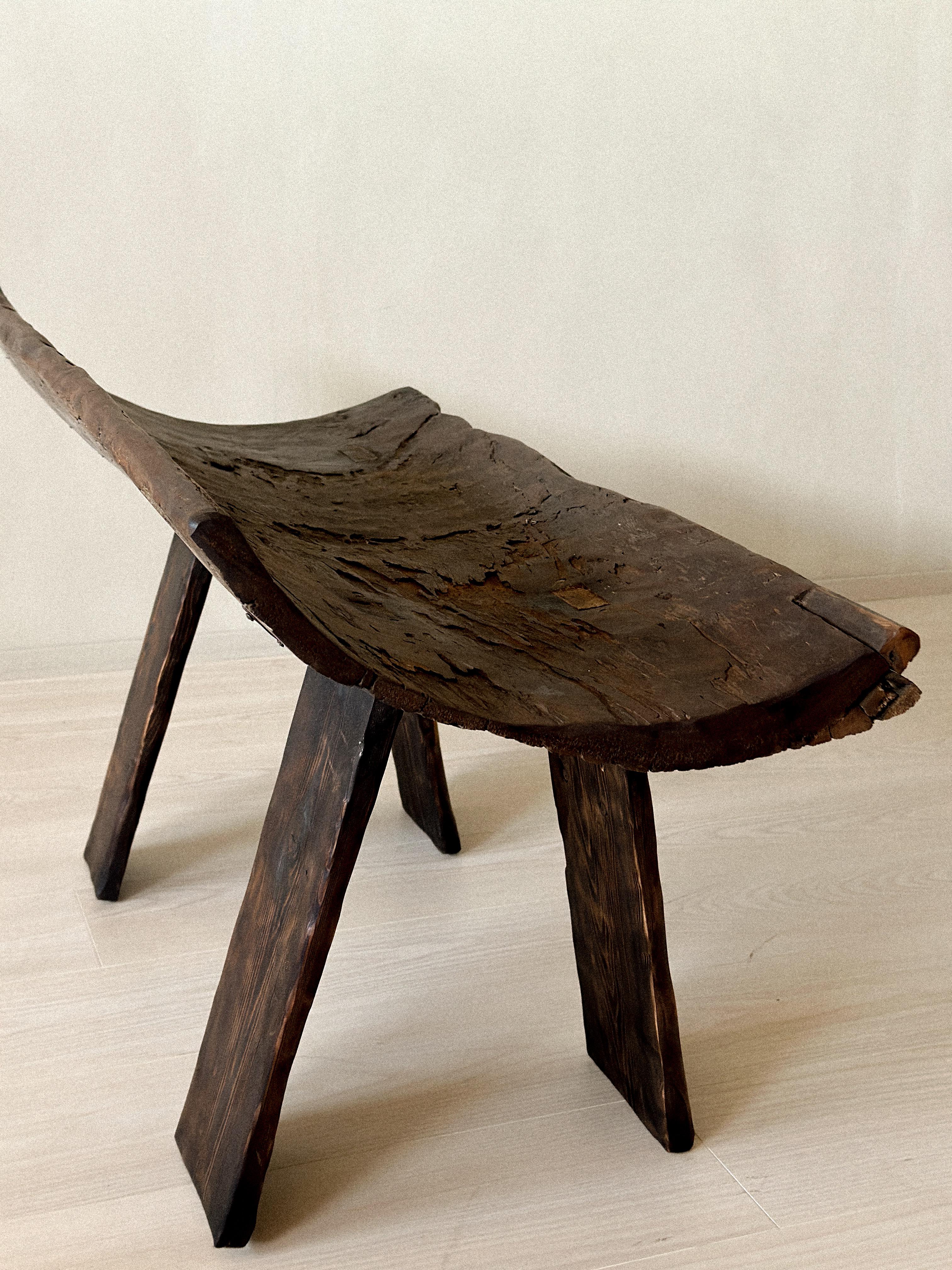 Banc de mariage ancien scandinave Wabi Sabi, c  1600s Bon état - En vente à Hønefoss, 30