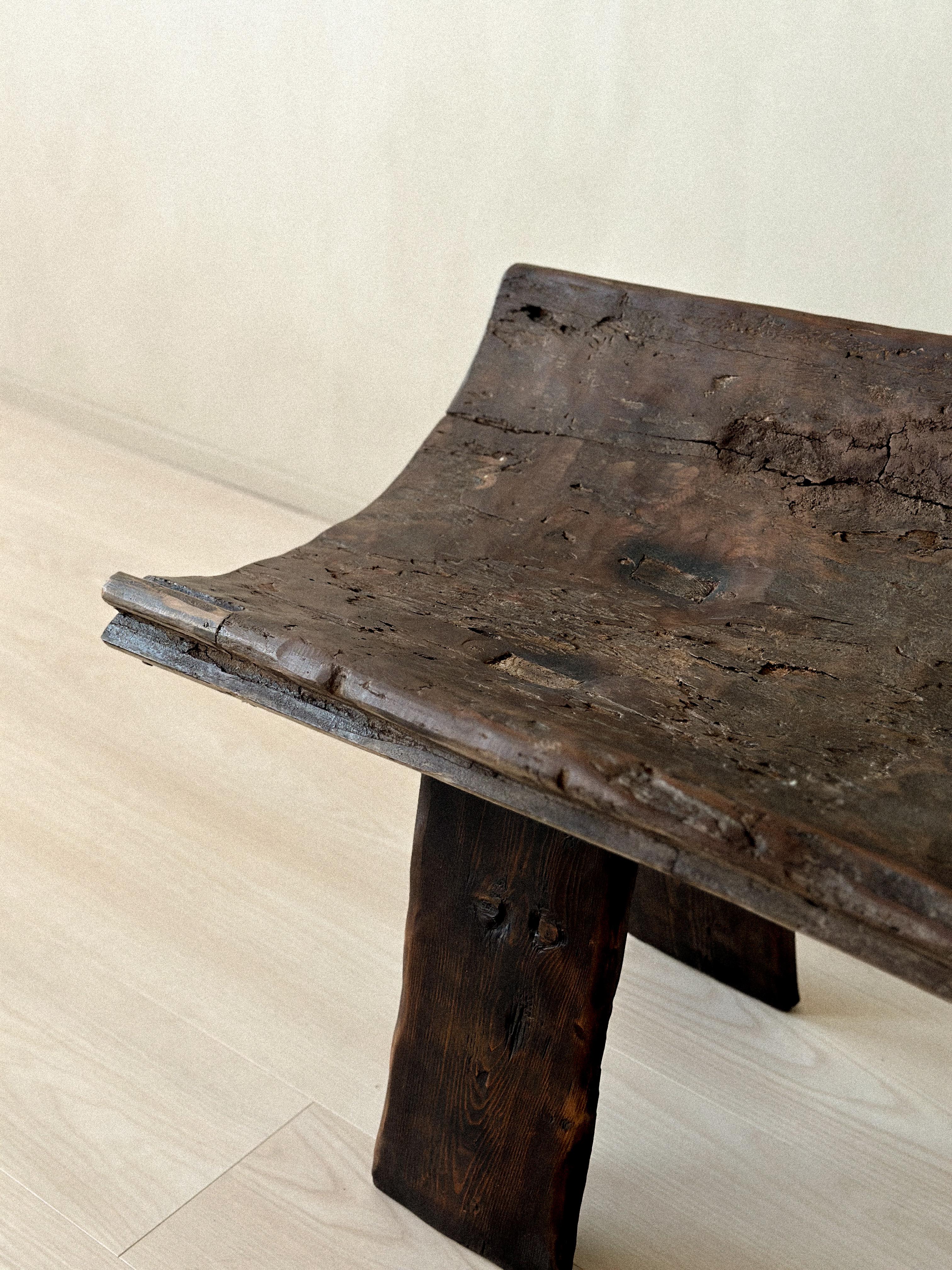 Banc de mariage ancien scandinave Wabi Sabi, c  1600s en vente 1