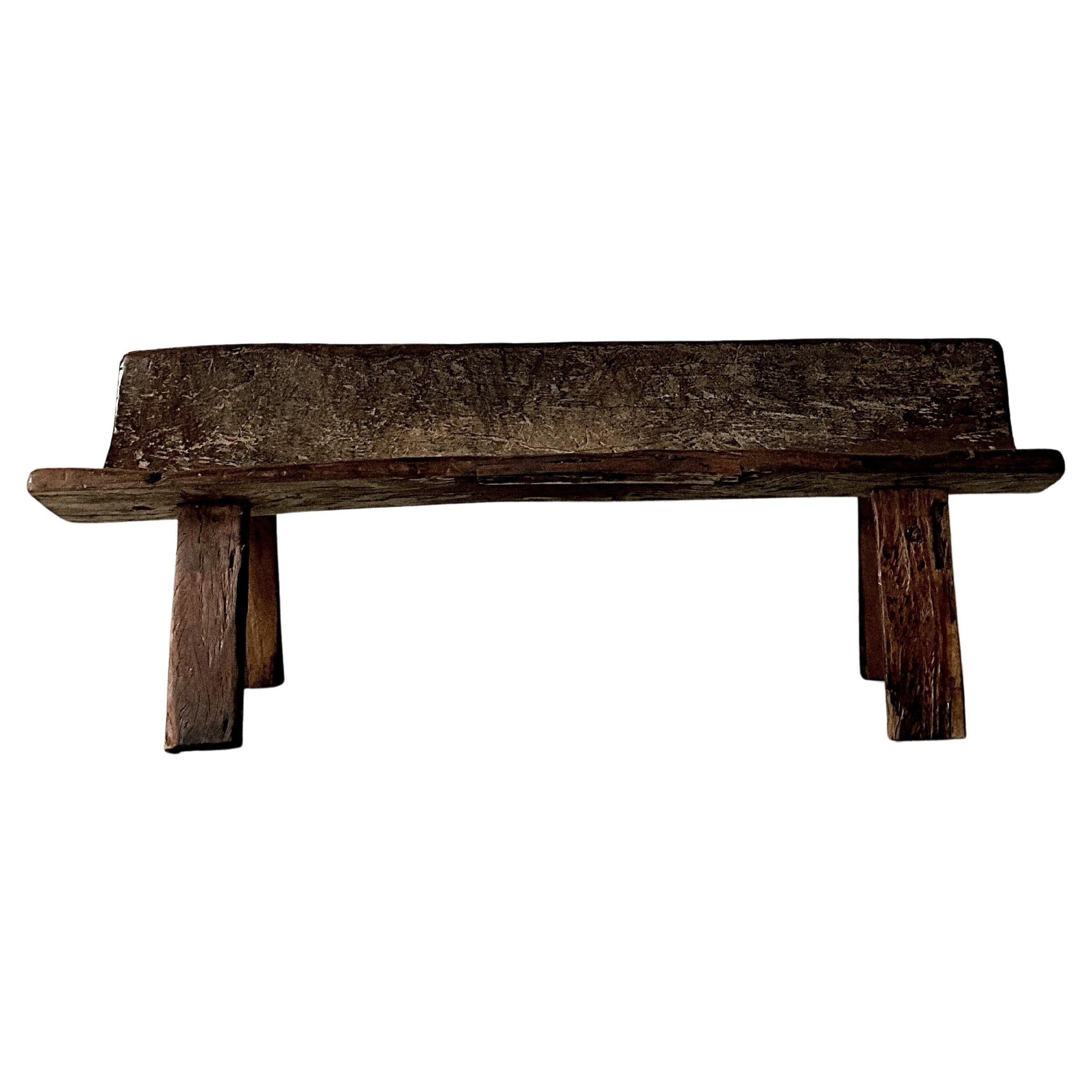 Antike Brautbank, skandinavische Wabi Sabi, ca.  1600s im Angebot