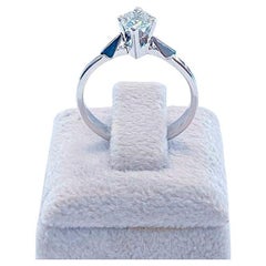Antique Brilliant Cut Diamond Gold Solitare Ring