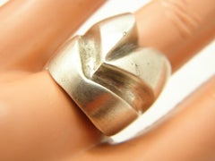 Antique Britannia Silver Knights Signet Ring Size N 6.75 950 Purity Edwardian