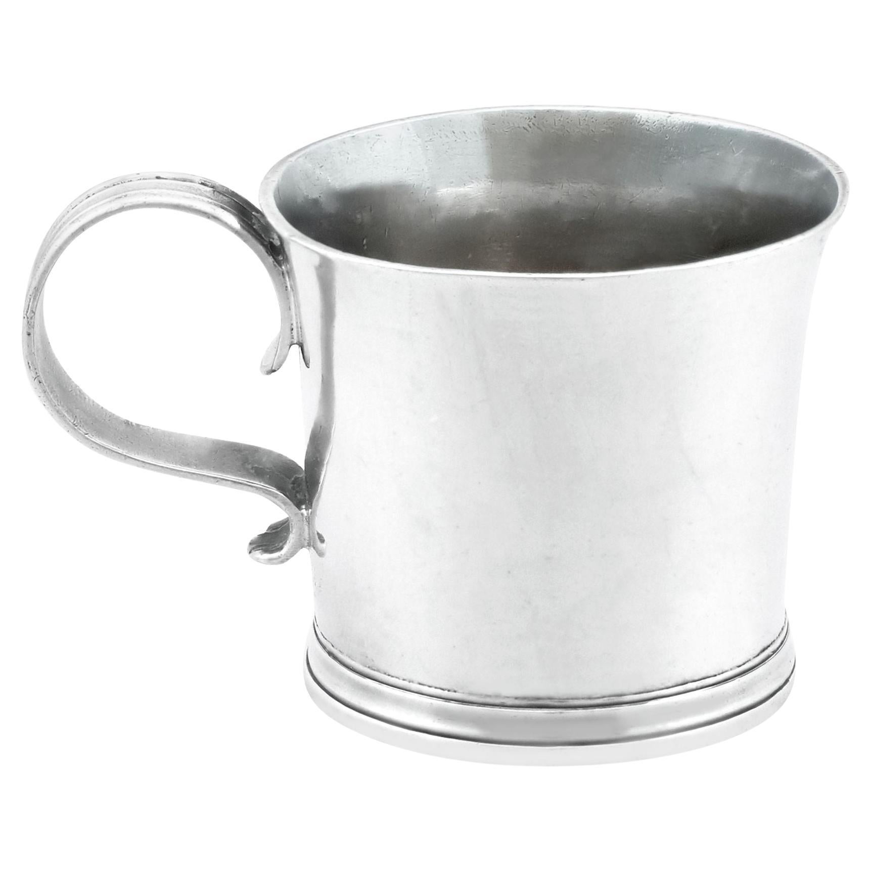 Antique Britannia Standard Silver Child"S Mug