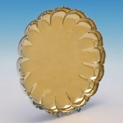 Antique Britannia Standard Silver Strawberry Dish - London 1917 C. S. Harris