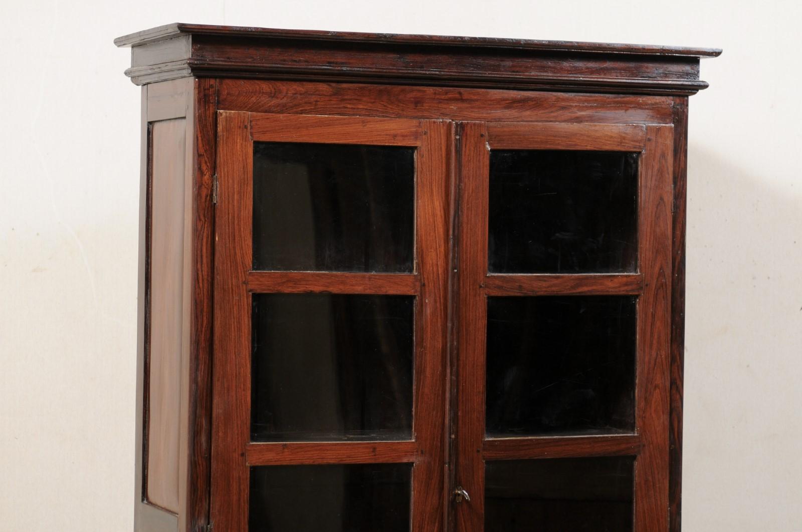 antique cabinet with doors