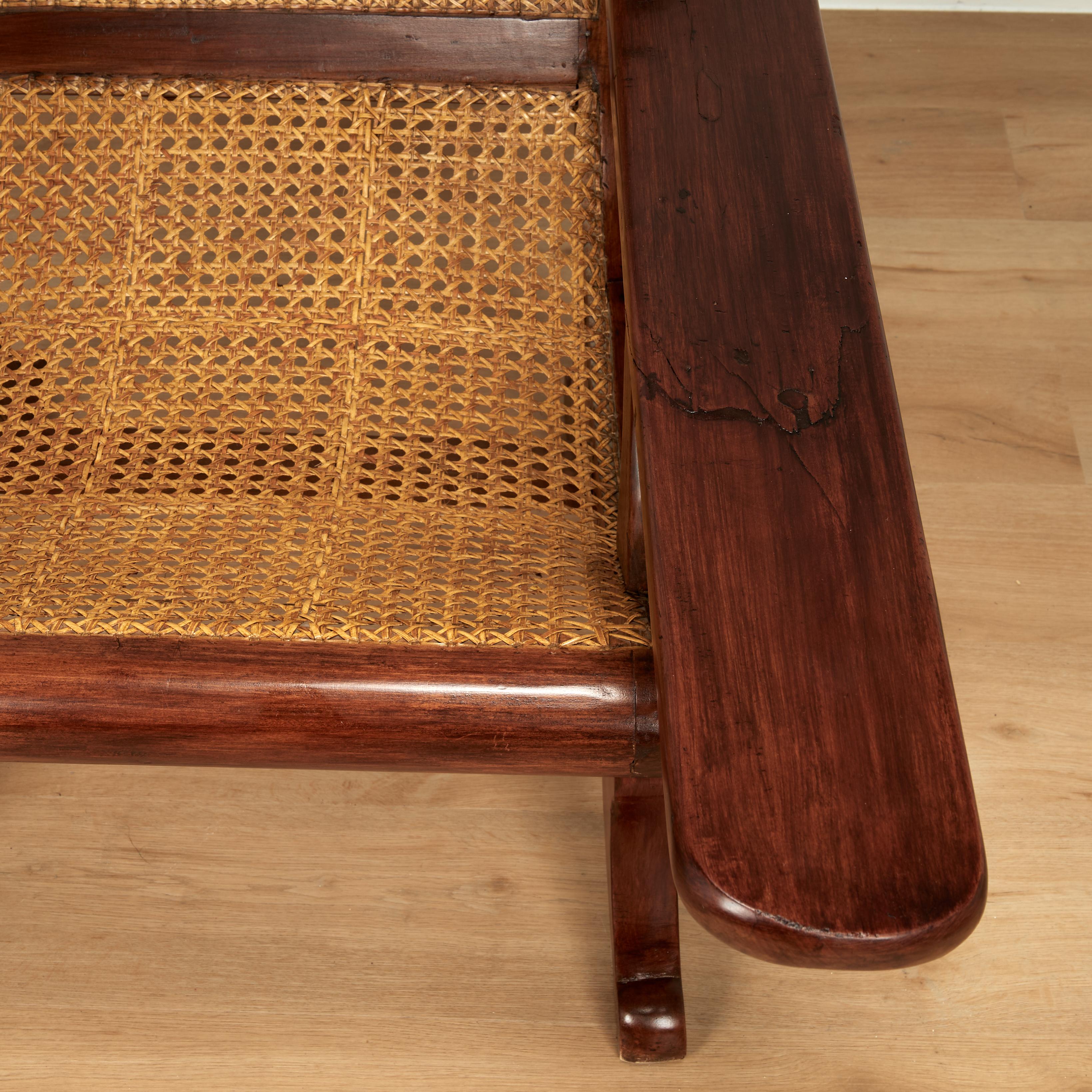 Antique British Colonial Anglo Indian Plantation Chair For Sale 3