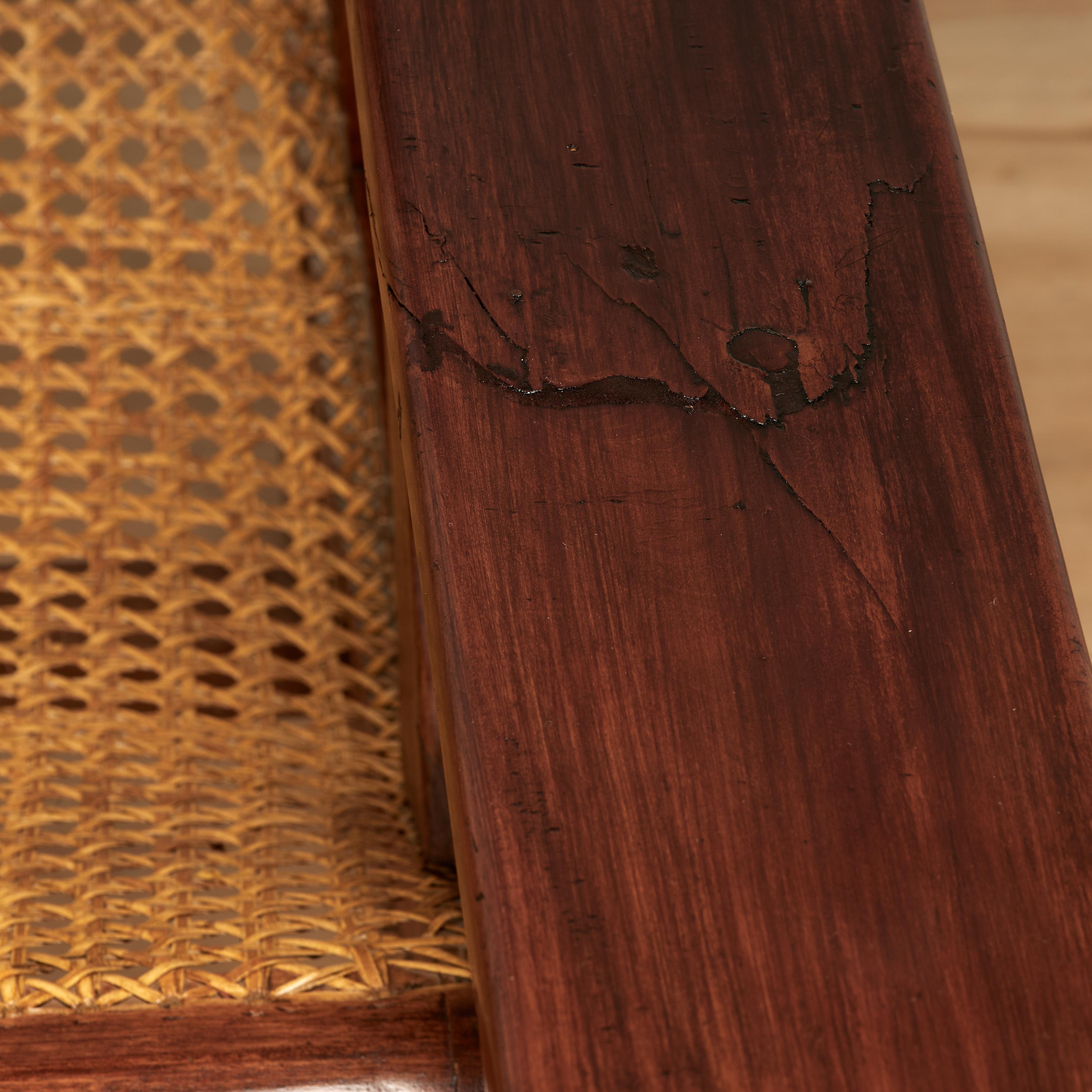 Antique British Colonial Anglo Indian Plantation Chair For Sale 4