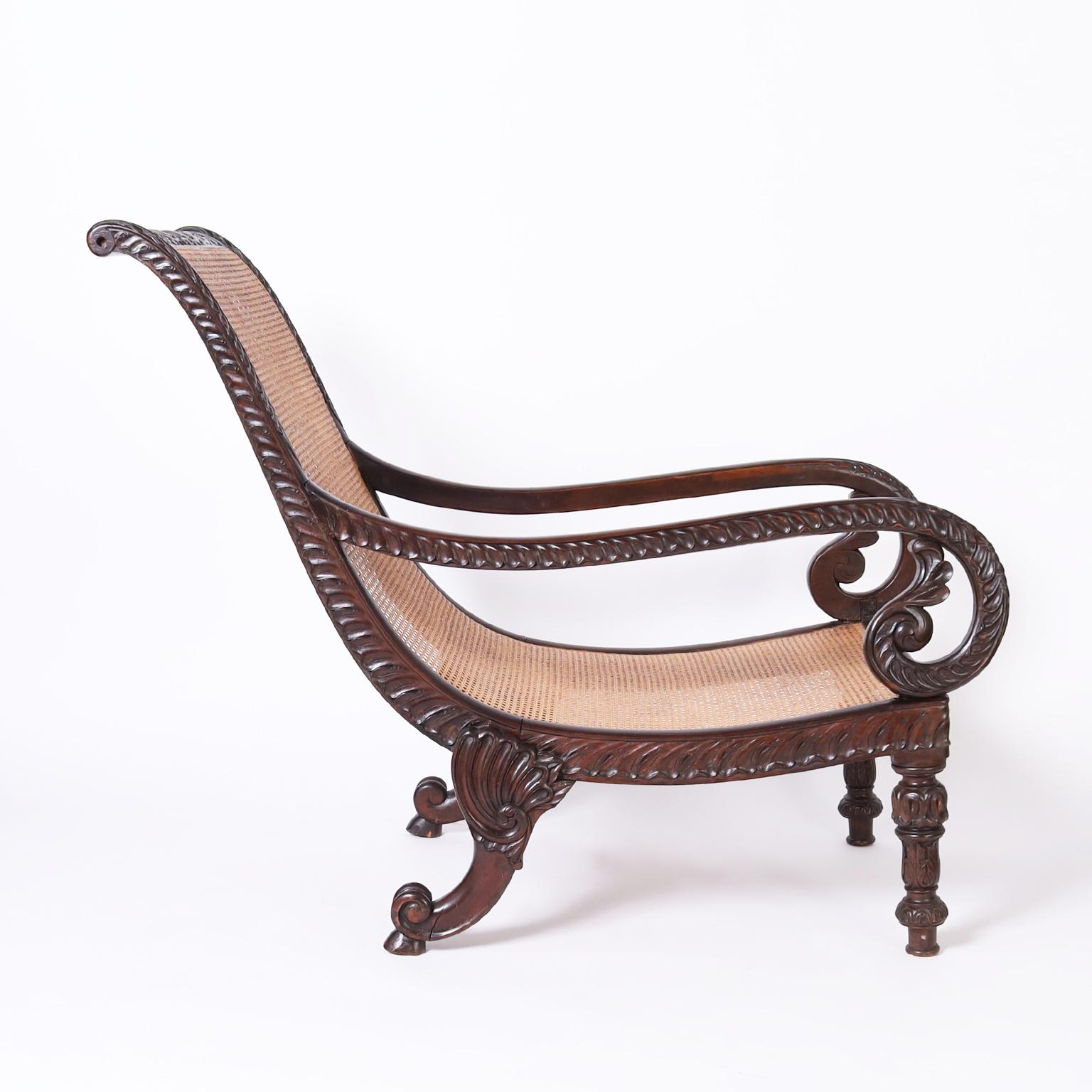 antique easy chair