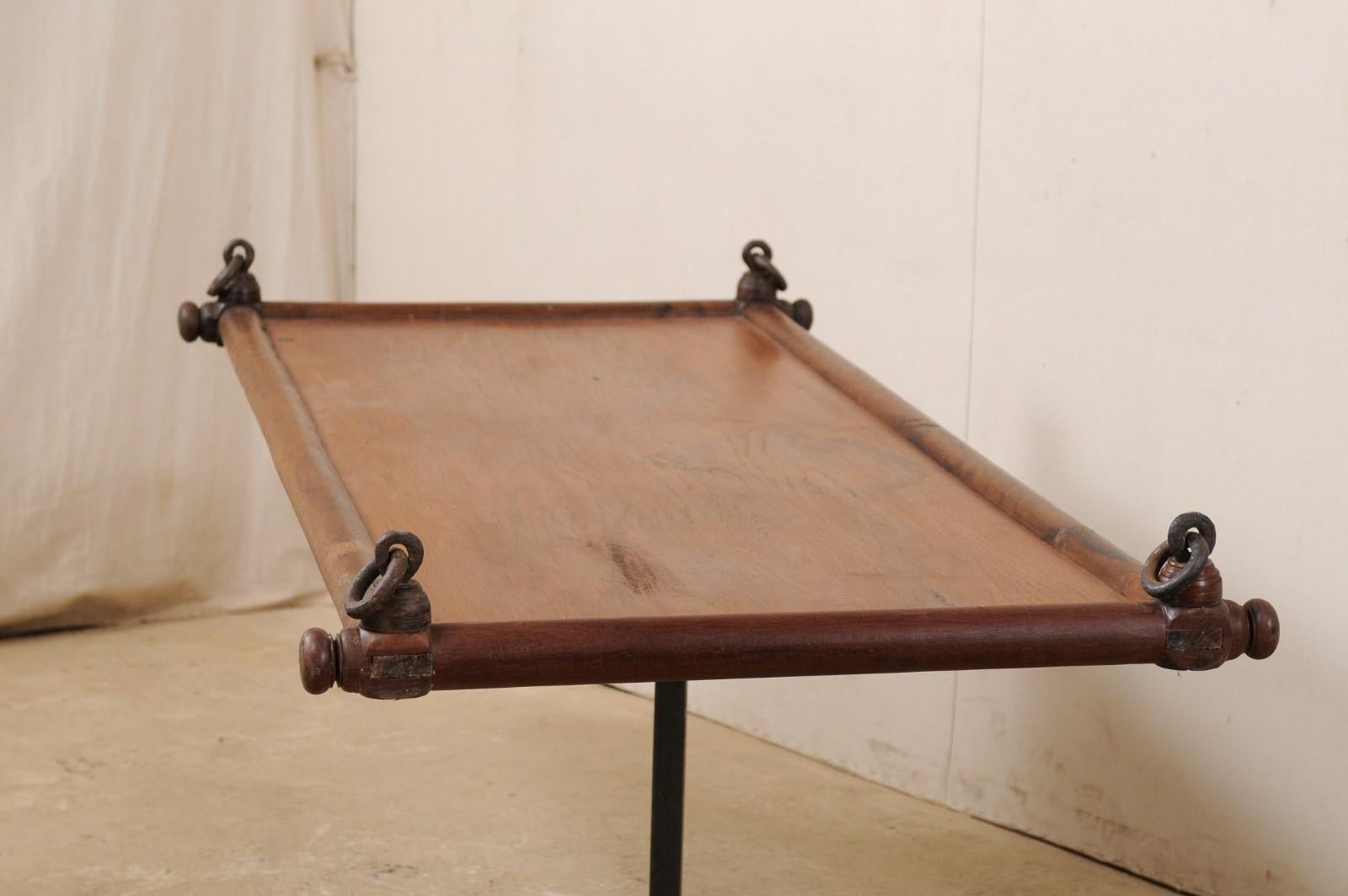 Antique British Colonial Hanging Day Bed For Sale at 1stDibs swinging