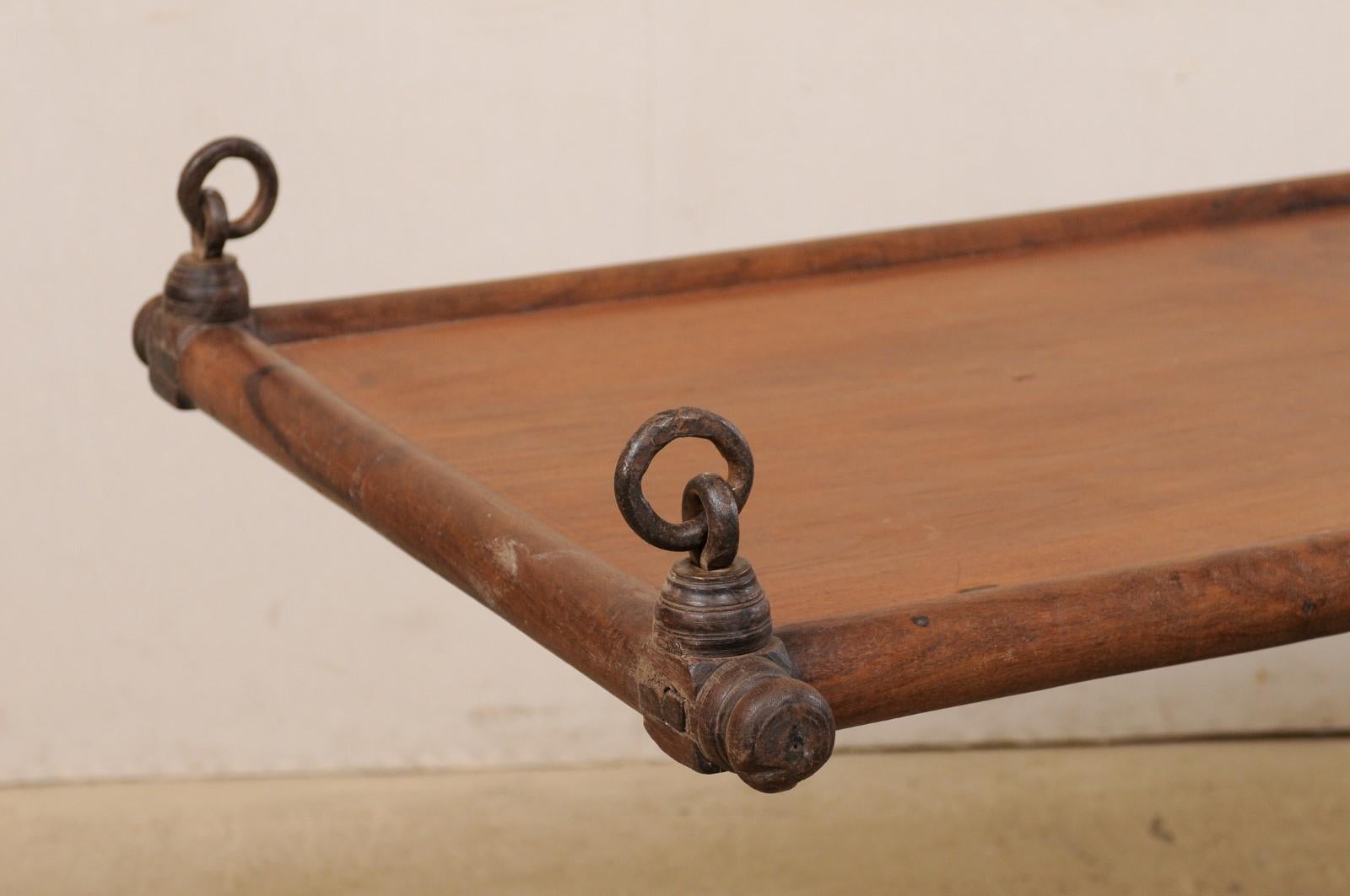 Antique British Colonial Hanging Day Bed For Sale at 1stDibs swinging